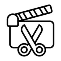 Film Bearbeitung Vektor Symbol