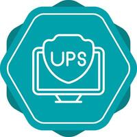 UPS Vektor Symbol