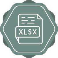 xlsx-Vektorsymbol vektor