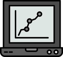 statistik vektor ikon