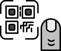 Touch-ID-Vektorsymbol vektor