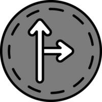 Kreuzung Vektor Symbol