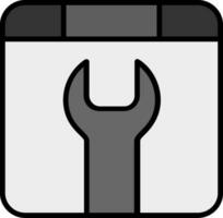 Schraubenschlüssel Vektor Icon