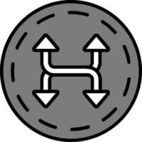 Shuffle-Vektor-Symbol vektor