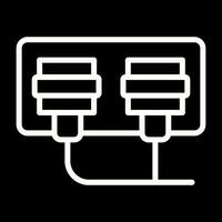 Socket-Vektor-Symbol vektor