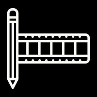 Film Bearbeitung Vektor Symbol