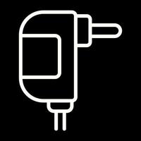 Plug-Vektor-Symbol vektor