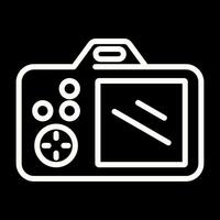 DSLR-Kamera-Vektorsymbol vektor