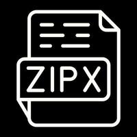 zipx vektor ikon