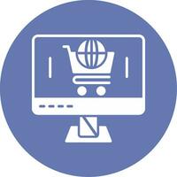 E-Commerce-Vektorsymbol vektor