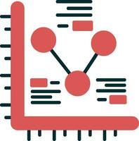 Diagram vektor ikon