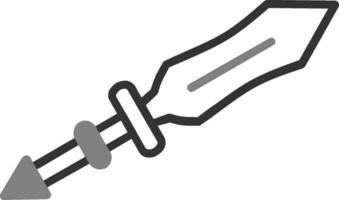 Schwert-Vektor-Symbol vektor