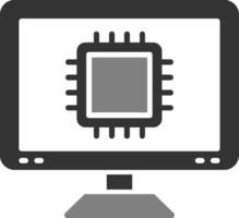 processor vektor ikon