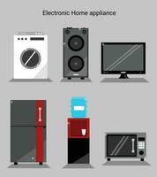 Zuhause elektronisch Haushaltsgeräte vektor