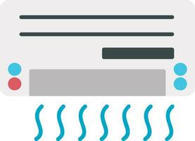 Klimaanlage flaches Symbol vektor