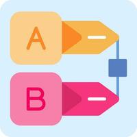 Diagrammvektorsymbol vektor