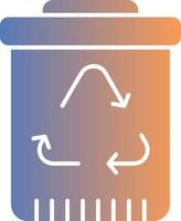 Recycling-Gradient-Symbol vektor