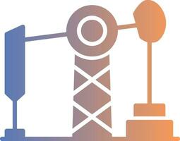 Petroleum Gradient Symbol vektor