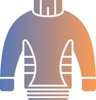 Sweatshirt Gradient Symbol vektor