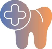 Dental Gradient Symbol vektor