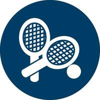 Tennis-Vektor-Symbol vektor