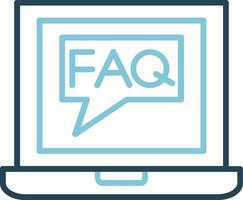 FAQ-Vektorsymbol vektor