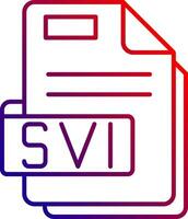 svi Linie Gradient Symbol vektor