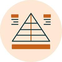 Pyramide Vektor Symbol