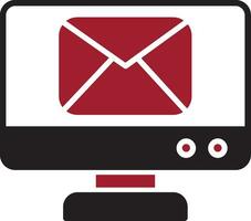 online Email Vektor Symbol