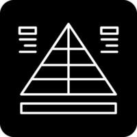 Pyramide Vektor Symbol