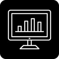 Statistik-Vektorsymbol vektor