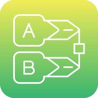 Diagrammvektorsymbol vektor