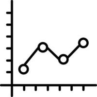 Diagrammvektorsymbol vektor