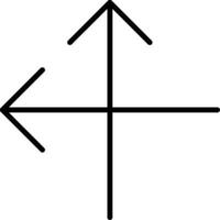 sich schneiden Vektor Symbol