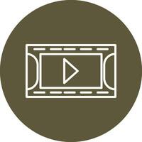 Video Spule Vektor Symbol