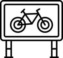 Fahrrad Vektor Symbol