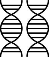 DNA-Vektor-Symbol vektor