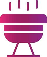 BBQ kreatives Icon-Design vektor