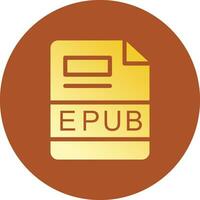 epub kreativ Symbol Design vektor