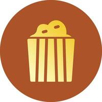 Popcorn kreatives Icon-Design vektor