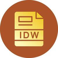 idw kreativ Symbol Design vektor