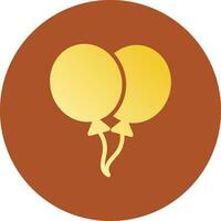 Ballon kreatives Icon-Design vektor