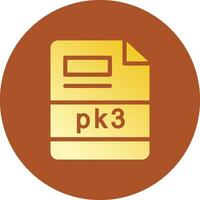 pk3 kreativ Symbol Design vektor