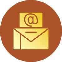 Email Marketing kreativ Symbol Design vektor