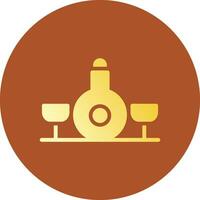 Cognac kreatives Icon-Design vektor