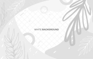 minimalistischer weißer Hintergrund vektor