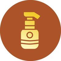 Shampoo kreatives Icon-Design vektor