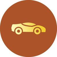 Sportwagen kreatives Icon-Design vektor