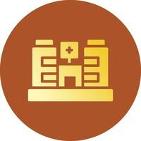 Krankenhaus kreatives Icon-Design vektor