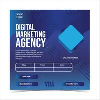 Agentur für digitales Marketing vektor